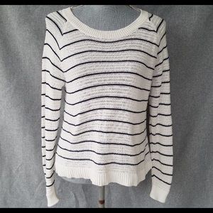 Madewell Nautical / Breton Striped Knit Sweater
